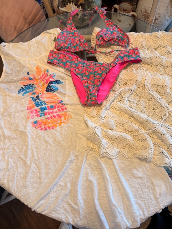 Lilly Pulitzer Other - Chubbies Bikini Set, Lilly Pulitzer cover up, maxi and 2 dresses,mud pie coverup